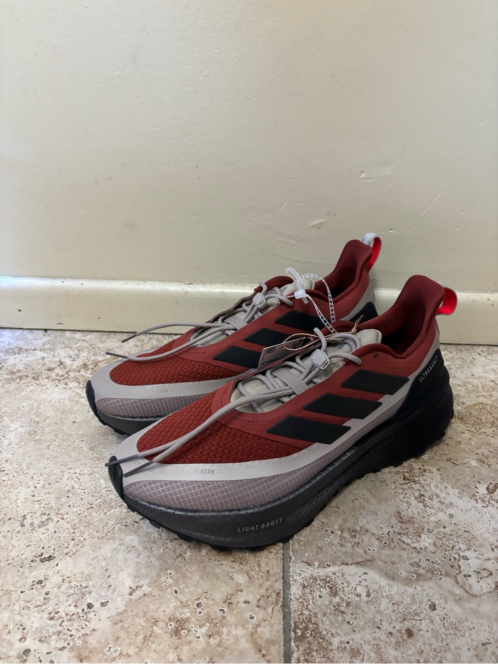 Adidas Ultraboost 5X TR Preloved Ruby Core Black Carbon Men’s Sz 10/10.5 IG9353